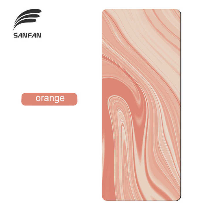 Factory Direct Sale Eco-friendly ProGrip Yoga Mat Exercise Mat Non Slip PU Natural Rubber Mat Gym Pilates Mat 5mm Digital Yoga Mat Large Hot Yoga Mat