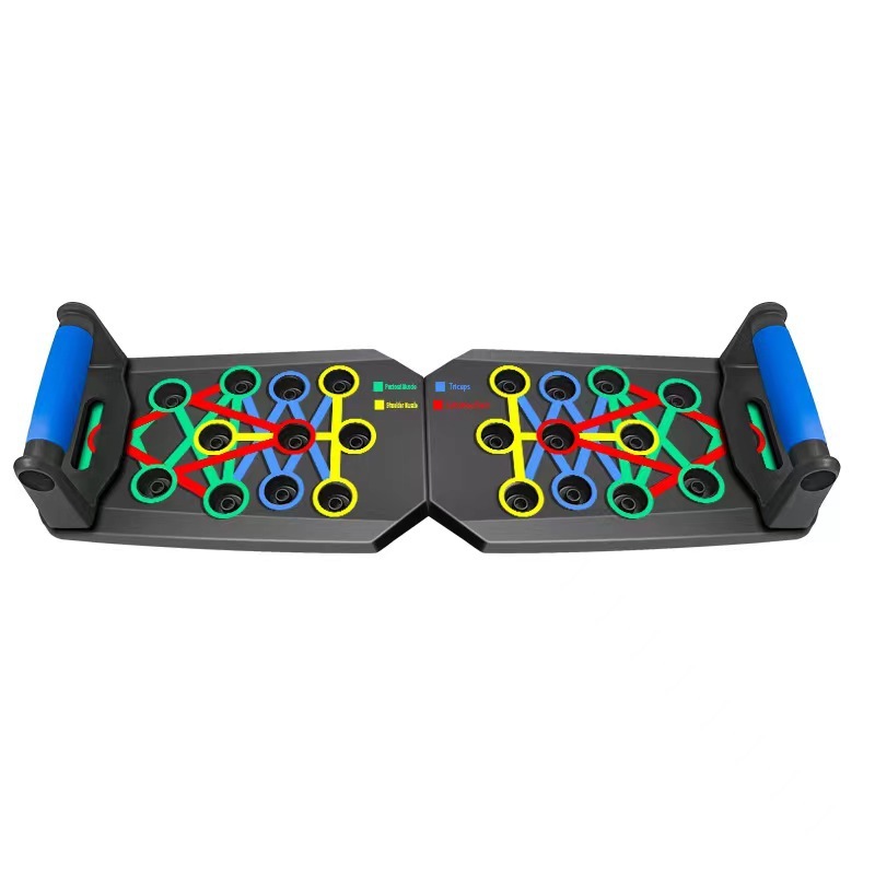 New Design Push Up Rack Board 9 Way Comprehensive Fitness Exercise Workout Folding Push-up Stands Board