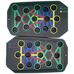 New Design Push Up Rack Board 9 Way Comprehensive Fitness Exercise Workout Folding Push-up Stands Board