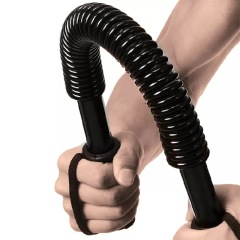 Heavy Duty Upper Body Exercise Chest Shoulder Arm Rod Spring Exerciser Power Twister Bar