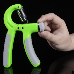 Heavy 5-60 kg Steel R Shape Hand Gripper Metal 5-60kg Adjustable Strength Countable Hand Grip Set