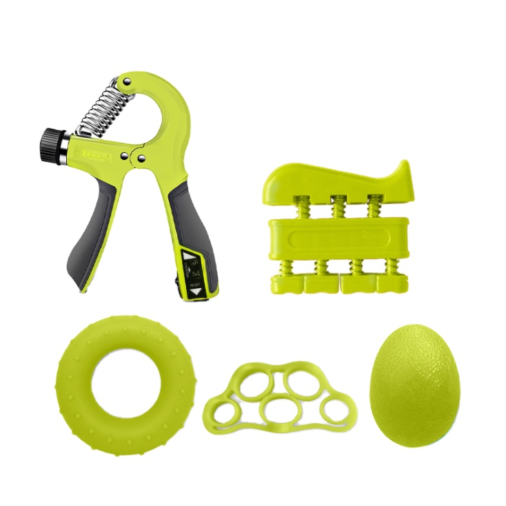 Heavy 5-60 kg Steel R Shape Hand Gripper Metal 5-60kg Adjustable Strength Countable Hand Grip Set