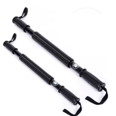 Heavy Duty Upper Body Exercise Chest Shoulder Arm Rod Spring Exerciser Power Twister Bar