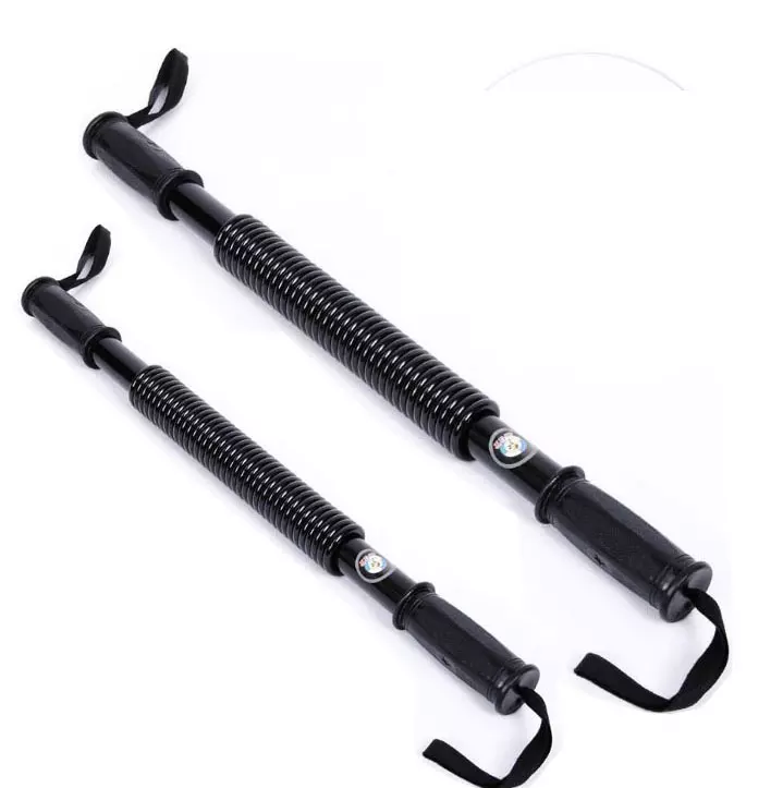Heavy Duty Upper Body Exercise Chest Shoulder Arm Rod Spring Exerciser Power Twister Bar