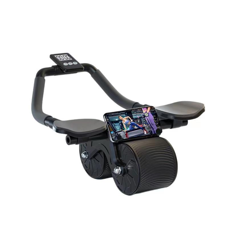 Muscle Training Wear Resistant Ab Power Roller Exercise Gym AB Wheel Roller with Elbow Support