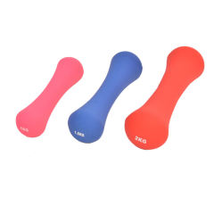 Weights Dumbbells Set - Neoprene Arm Weights With Non-Slip Grip, Strength Training Equipment Workout Weights for At Home or Gym Training, Anti-Roll