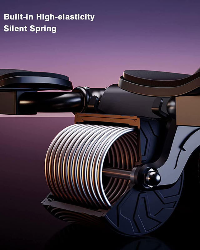 Muscle Training Wear Resistant Ab Power Roller Exercise Gym AB Wheel Roller with Elbow Support