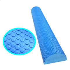 High quality Custom design eva half round 30cm postpartum EVA Half Round Foam Roller