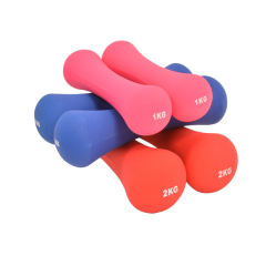 Weights Dumbbells Set - Neoprene Arm Weights With Non-Slip Grip, Strength Training Equipment Workout Weights for At Home or Gym Training, Anti-Roll
