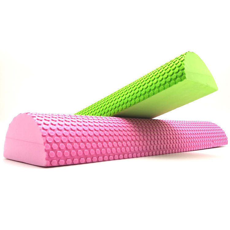High quality Custom design eva half round 30cm postpartum EVA Half Round Foam Roller