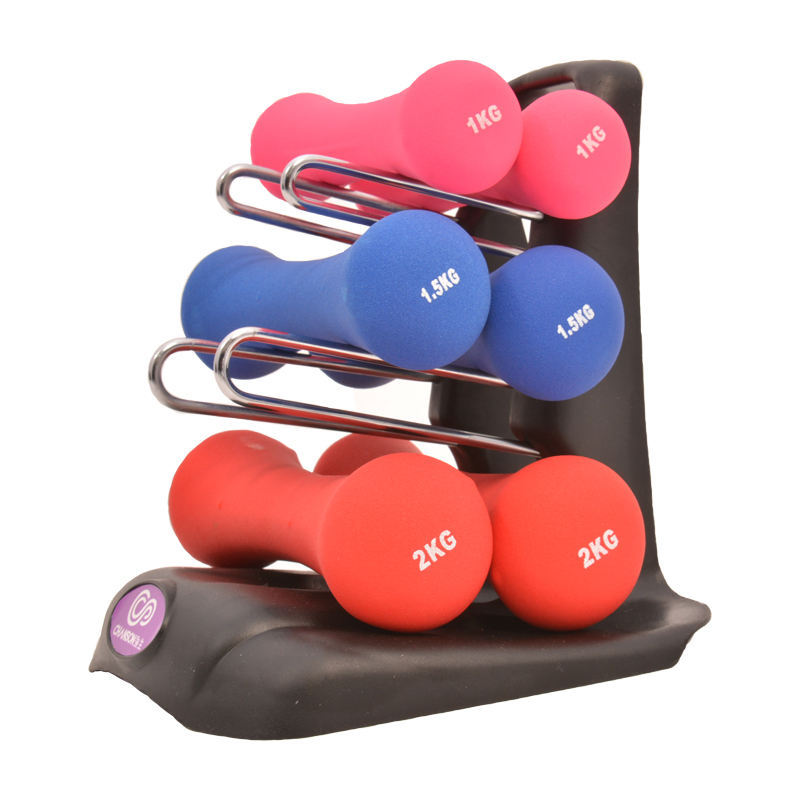 Weights Dumbbells Set - Neoprene Arm Weights With Non-Slip Grip, Strength Training Equipment Workout Weights for At Home or Gym Training, Anti-Roll