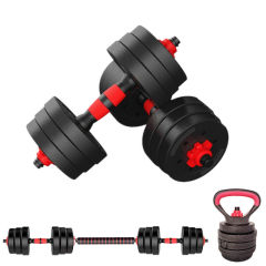 Manufacture Supply Adjustable Multifunctional Home Using Mute Dumbbell Gym Fitness Equipment Weight Lifting Dumbbell Barbell