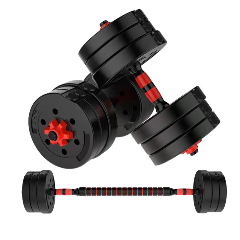 Manufacture Supply Adjustable Multifunctional Home Using Mute Dumbbell Gym Fitness Equipment Weight Lifting Dumbbell Barbell