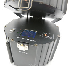 6x15W Battery Power and Wireless LED Flat Par Can