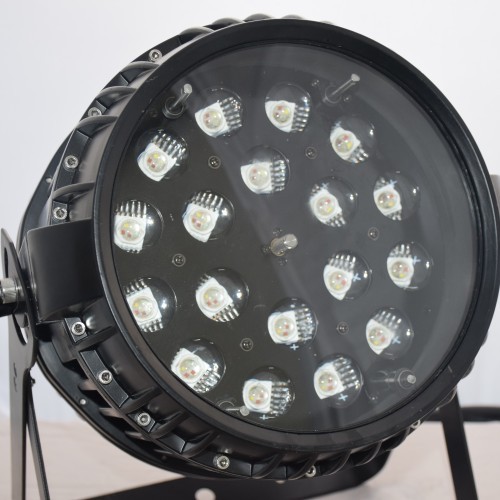 18*10W outdoor 4in1 led par light with zoom