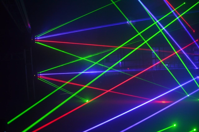 Spider RGB moving head laser light