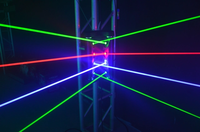 Spider RGB moving head laser light