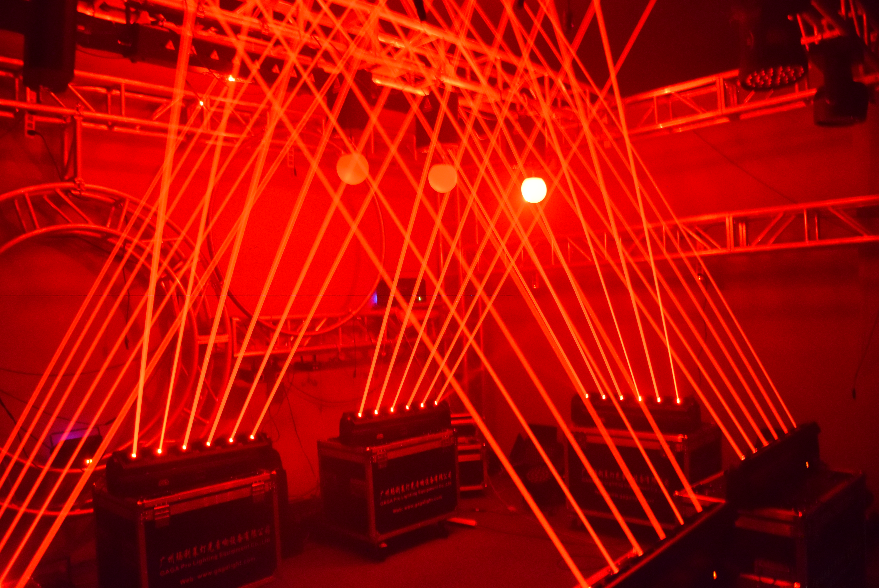 Red 500mw moving head laser array