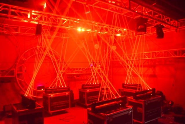 Red 500mw moving head laser array