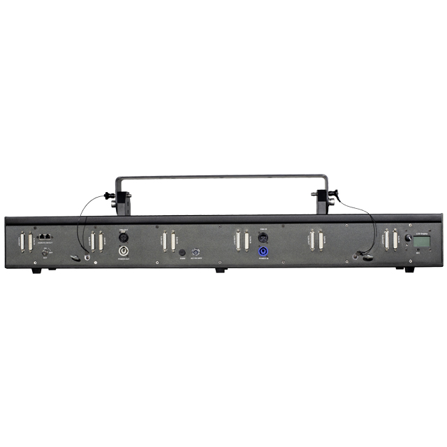 RGB12w laser array with scanner