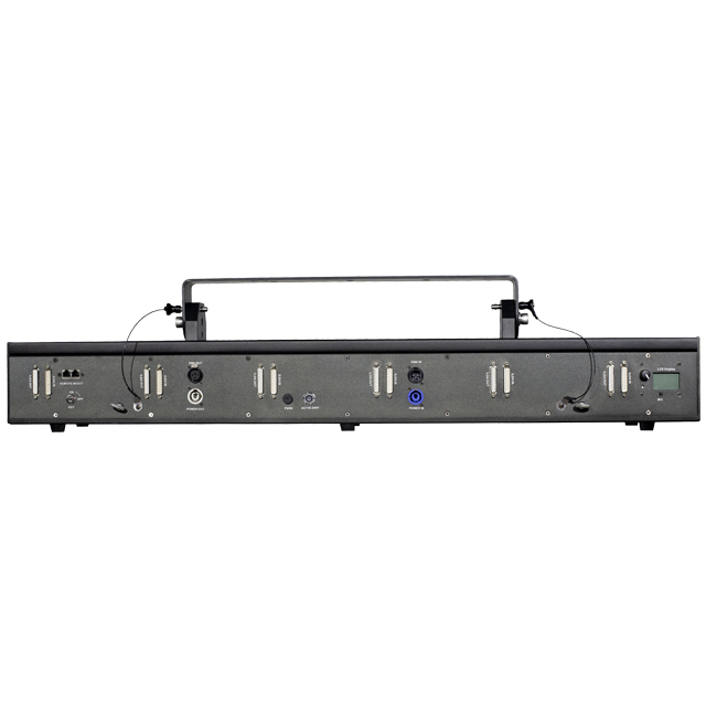 RGB24w laser array with scanner