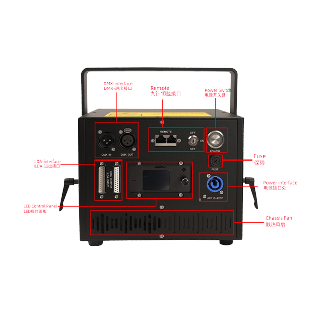 Promotion RGB10w animation laser light