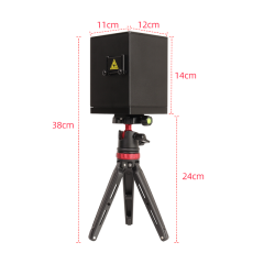 MINI RGB3w cube laser light