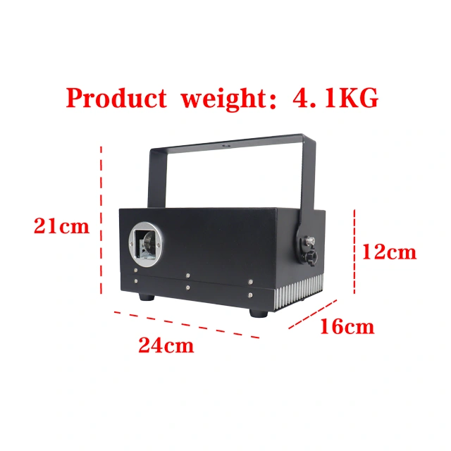Waterproof RGB4w full color star laser light
