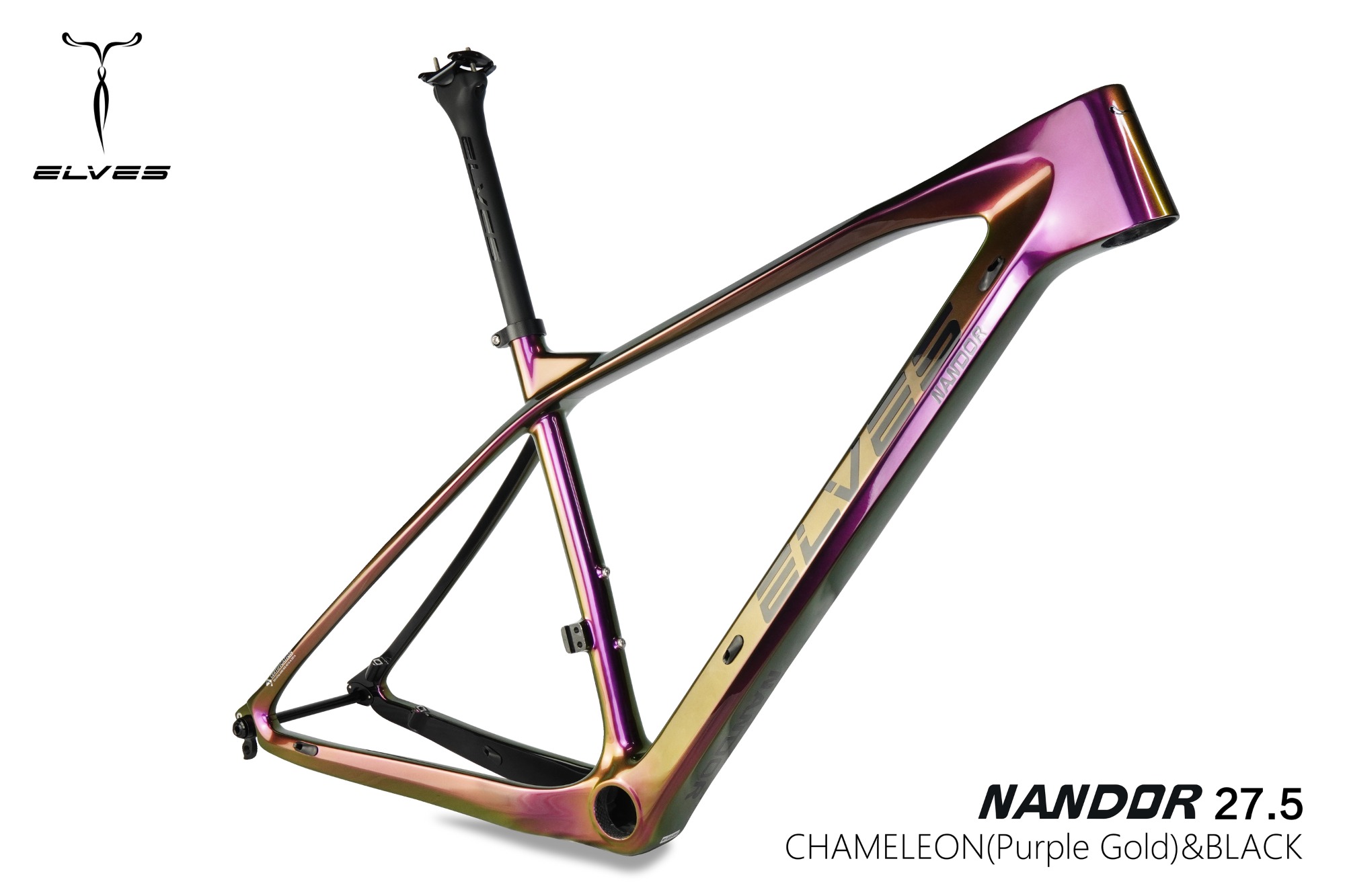 2021 ELVES NANDOR Full Carbon 27.5er MTB Frame