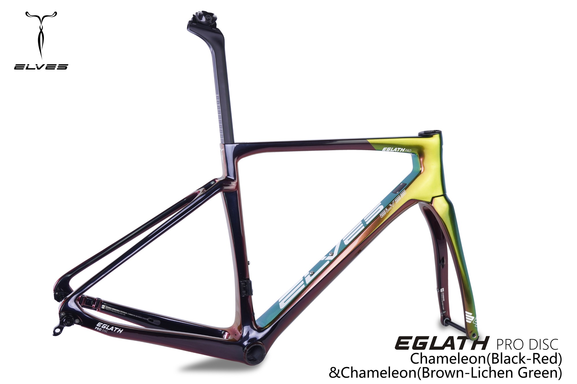 ELVES Eglath Pro Disc Road Framesets, all-rounder, Carbon Disc 