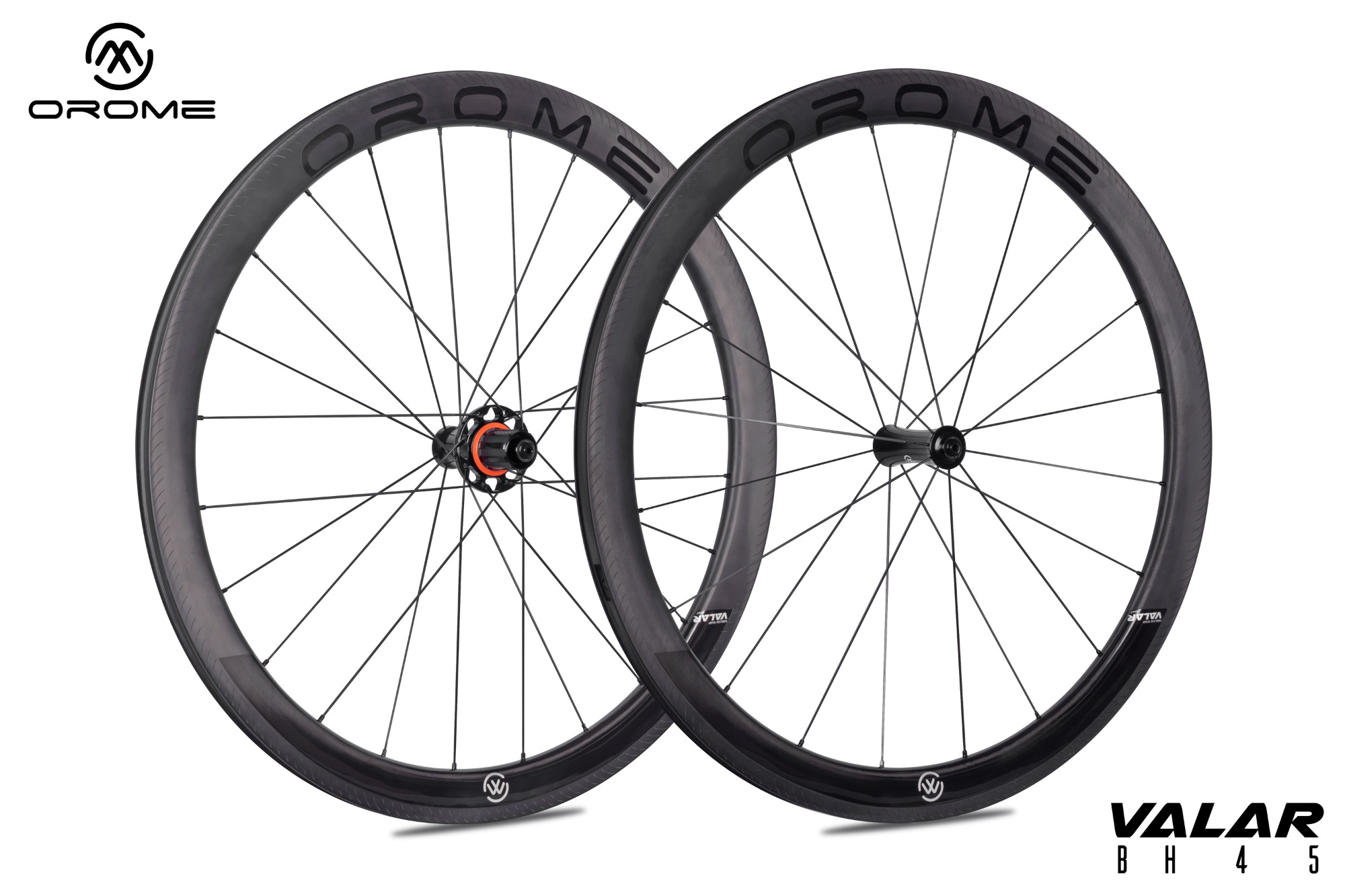 ELVES OROME Valar BH45 Carbon Rim Brake Road wheelsets.