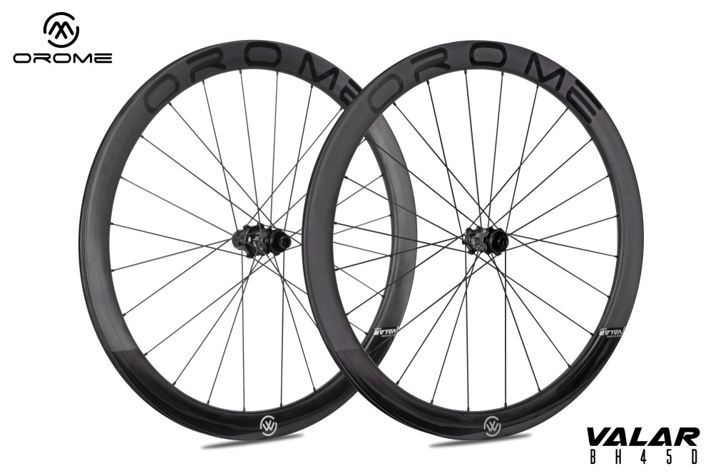 OROME Valar BH45D Disc Brake Road Carbon Wheelsets.