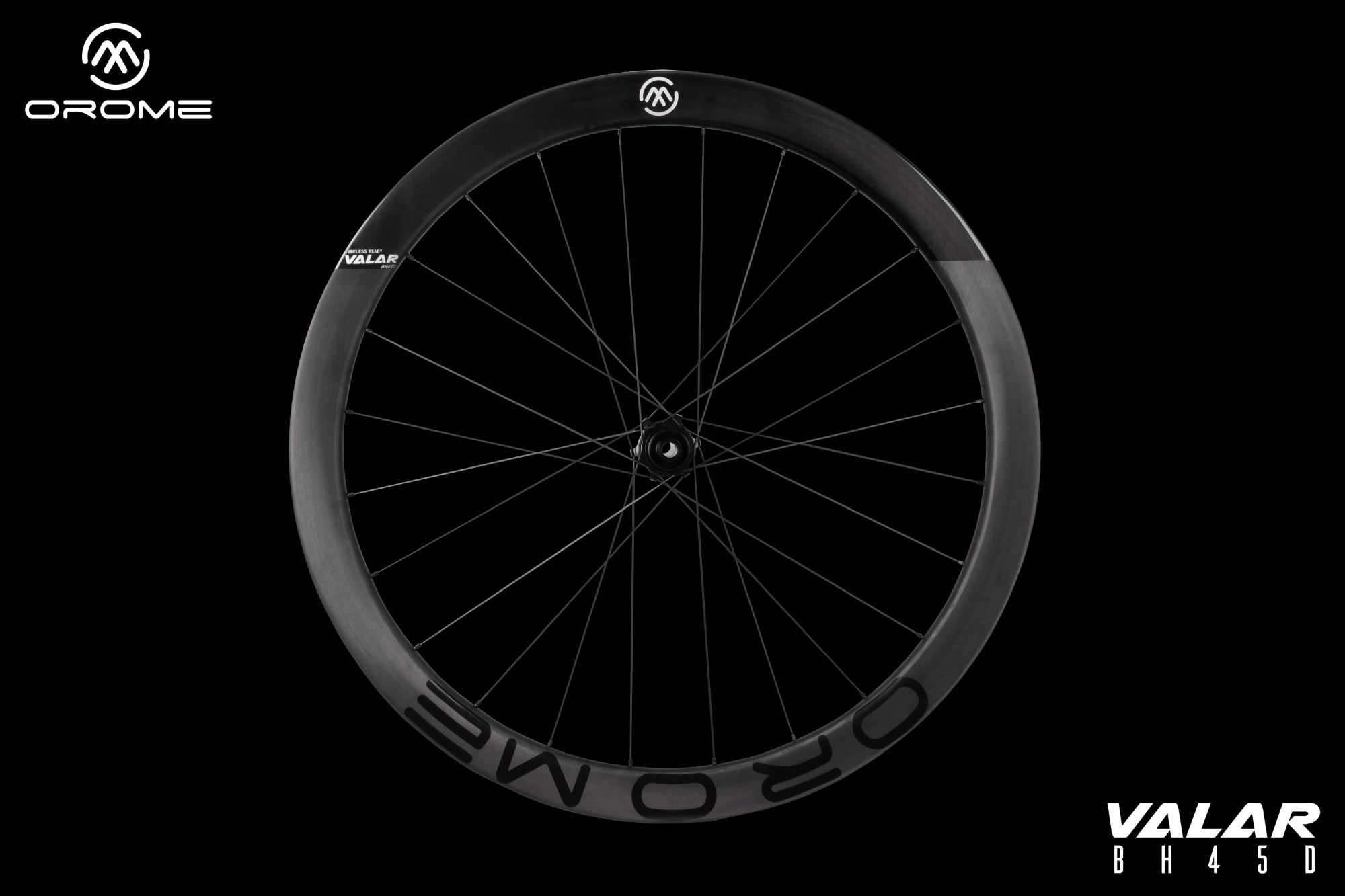 OROME Valar BH45D Disc Brake Road Carbon Wheelsets.