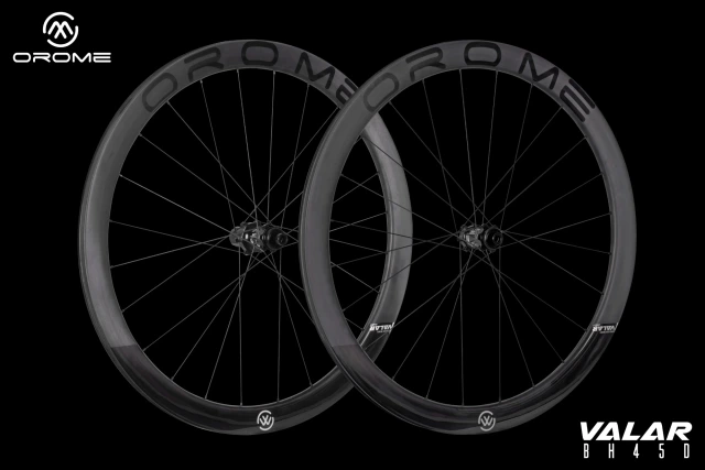 OROME Valar BH45D Disc Brake Road Carbon Wheelsets.