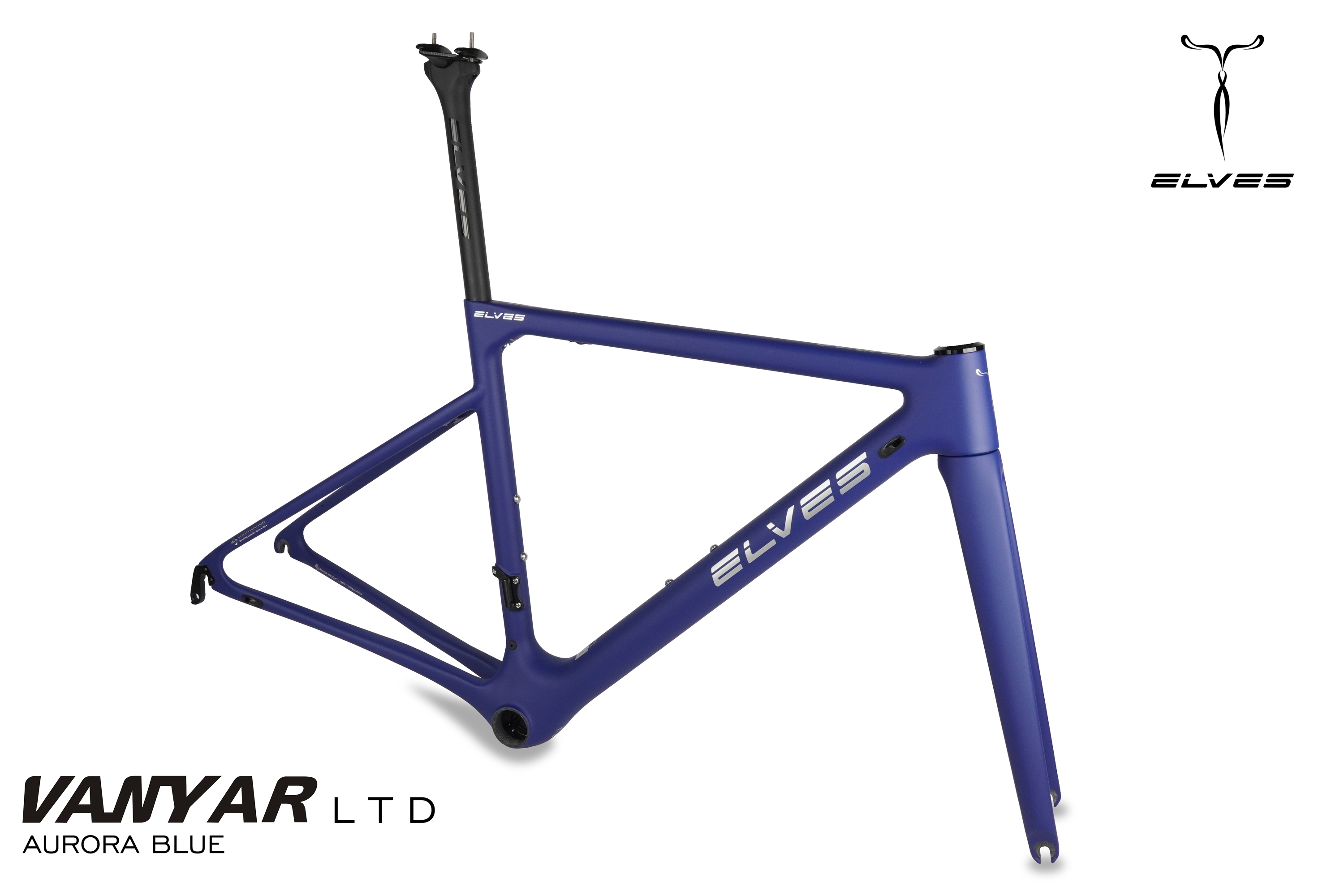 UCI Approved ELVES Vanyar Carbon SuperLight Road Framesets