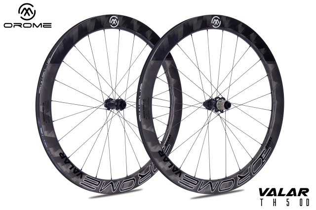 OROME VALAR TH50D Carbon Road Disc Brake Wheelsets, Disc Brake 