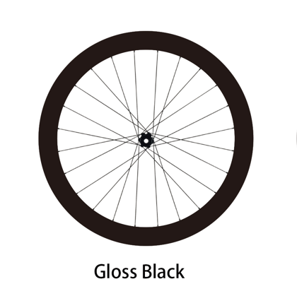 ELVES OROME SA Series Custom Painted Carbon Road Disc Wheelset