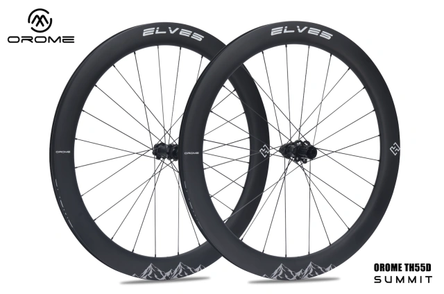 パーツ OROME VALAR TH50D ELVES OROME VALAR TH50D Carbon Road Disc Brake Wheelsets, Disc
