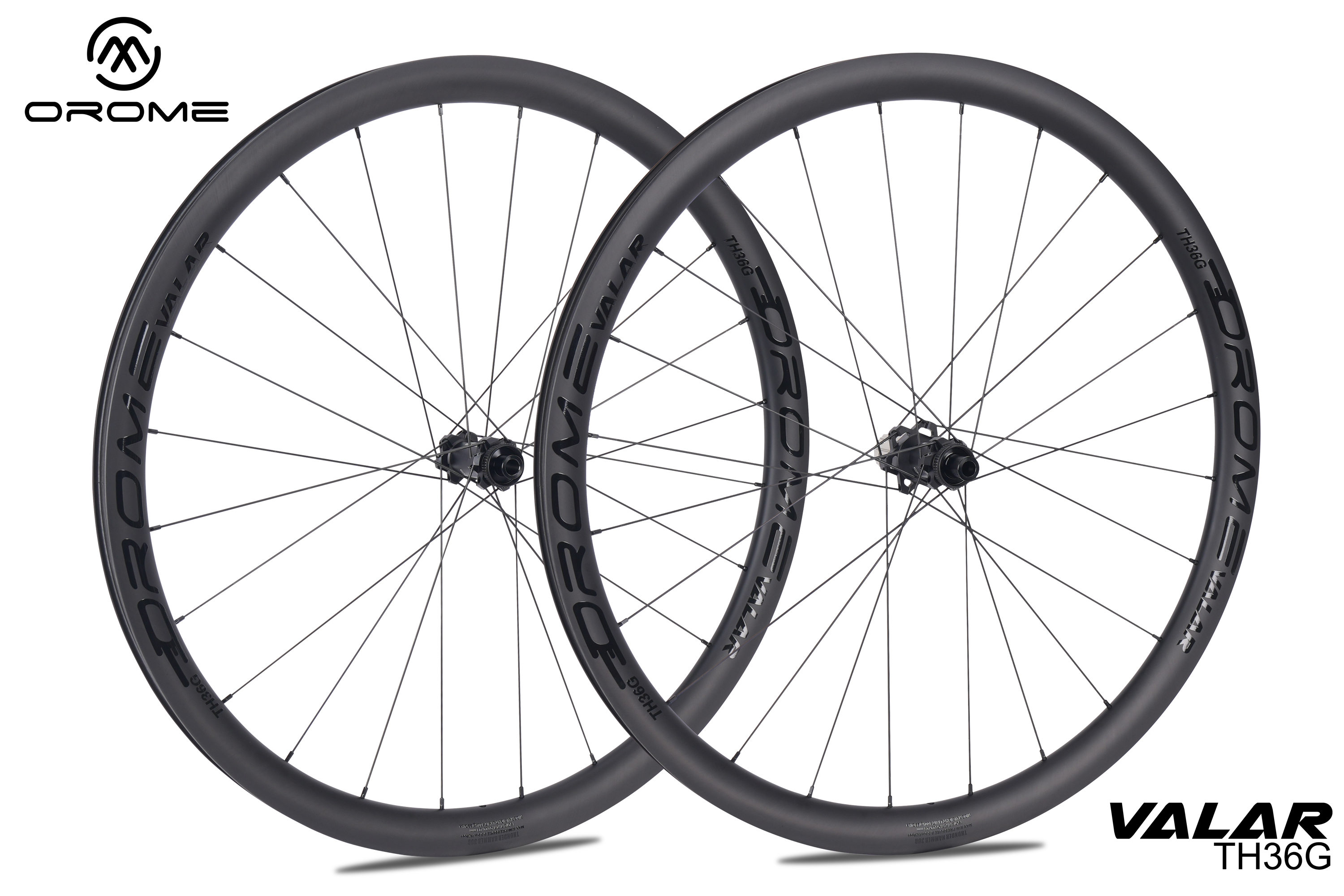 OROME VALAR TH36G Carbon Gravel Disc Brake Wheelsets