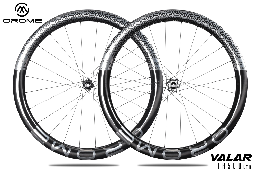 OROME VALAR TH50D Carbon Road Disc Brake Wheelsets, Disc Brake