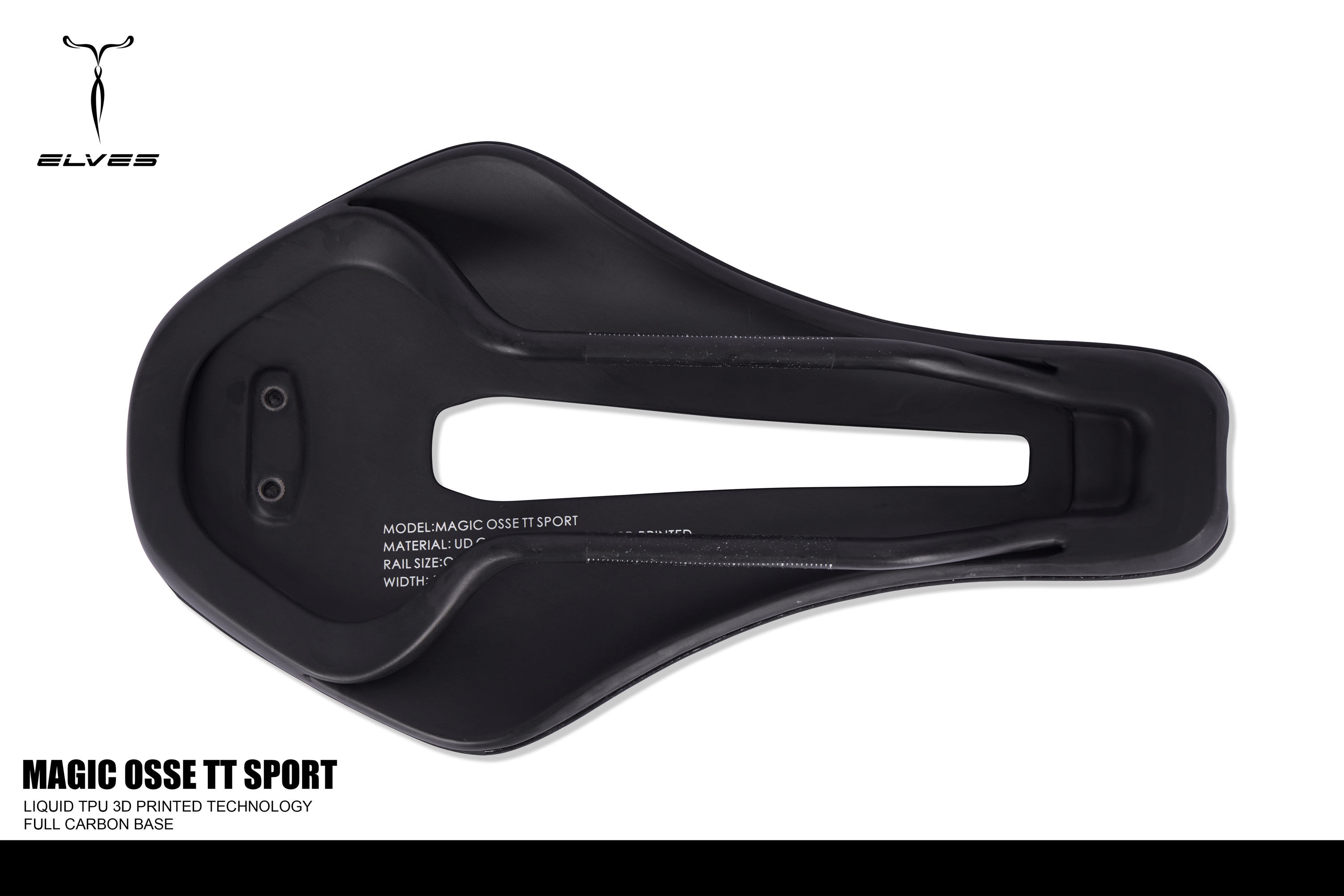 ELVES MAGIC OSSE TT SPORT 3D PRINTED TT SADDLE