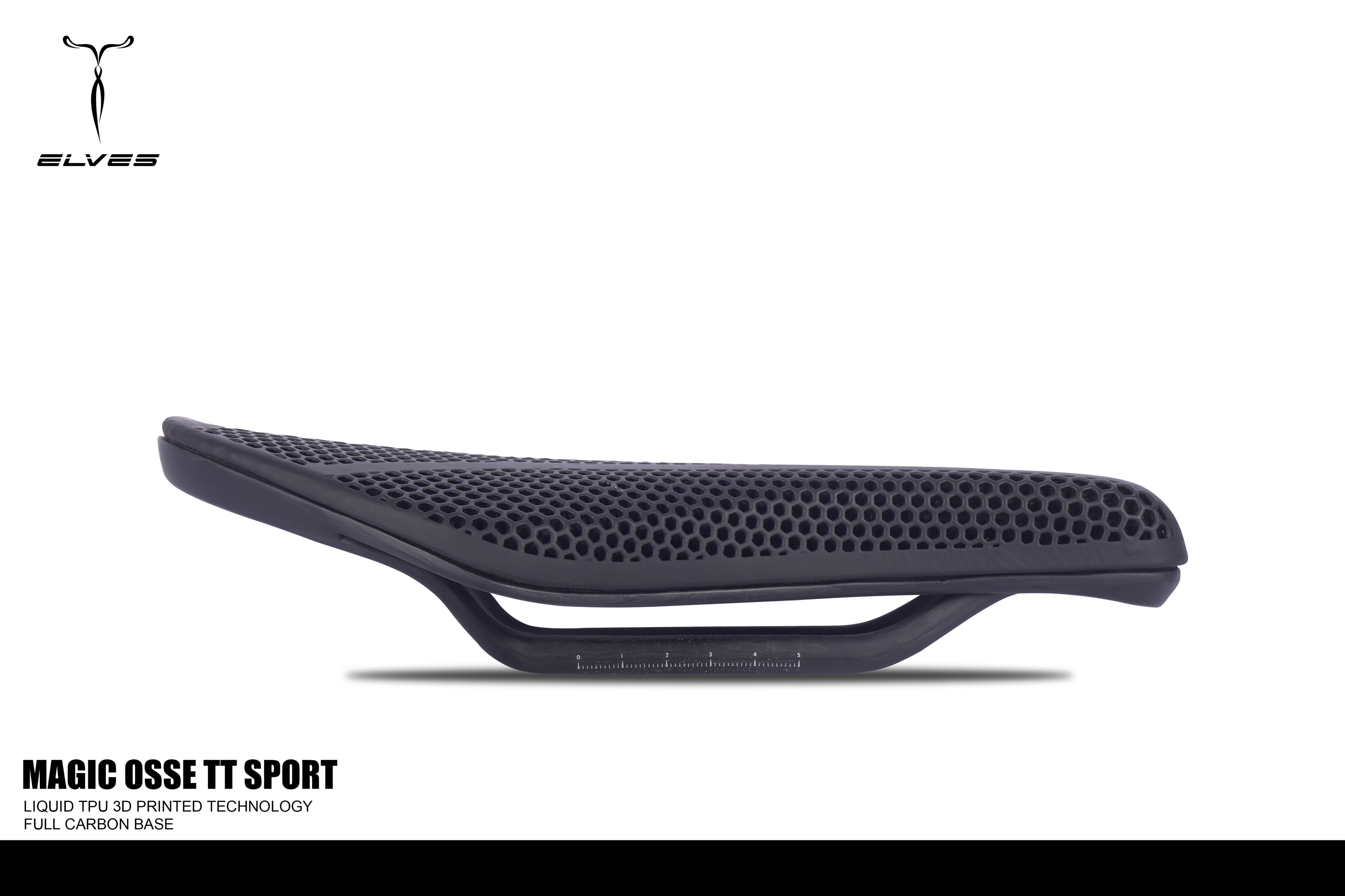 ELVES MAGIC OSSE TT SPORT 3D PRINTED TT SADDLE