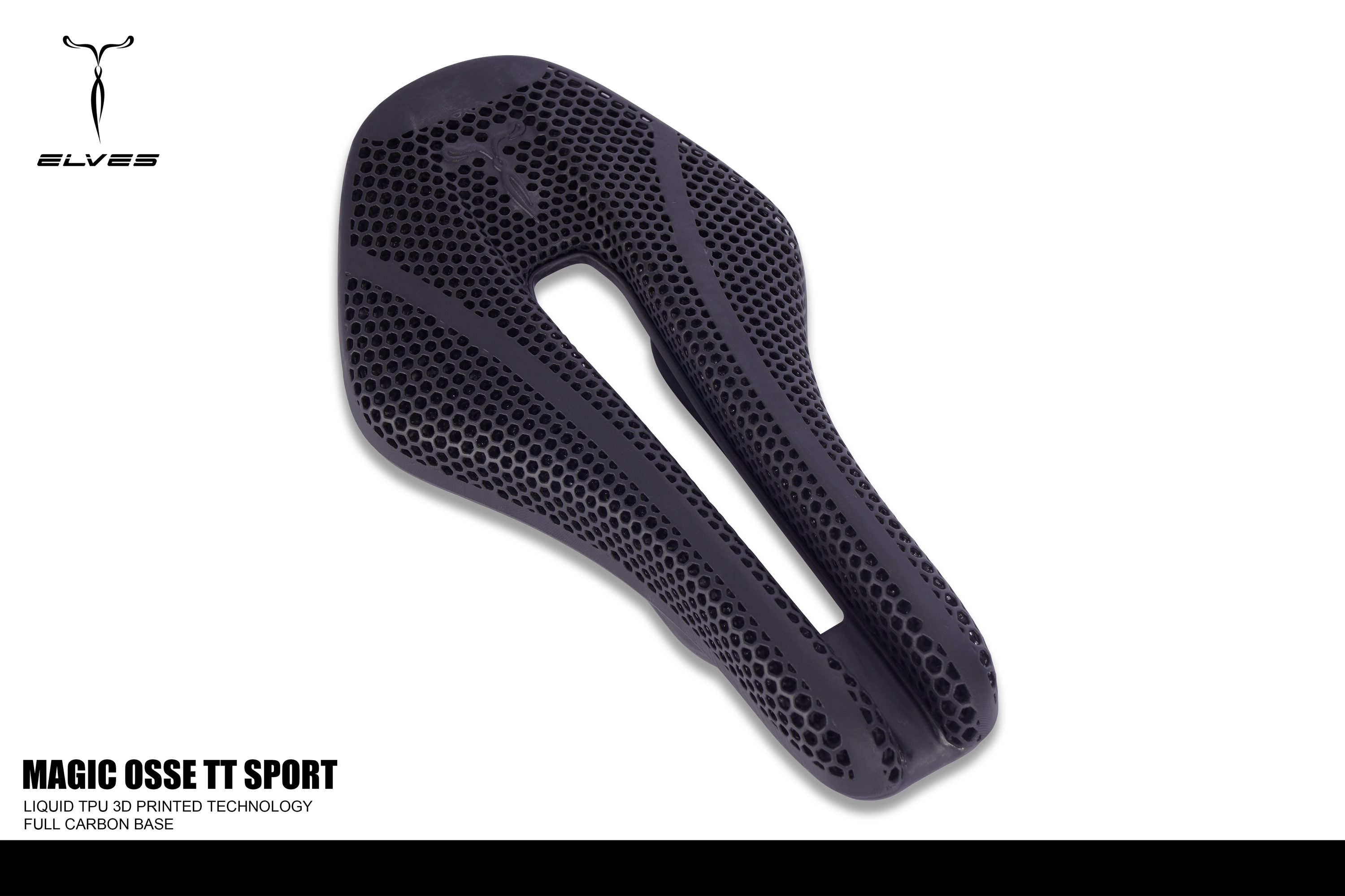 ELVES MAGIC OSSE TT SPORT 3D PRINTED TT SADDLE