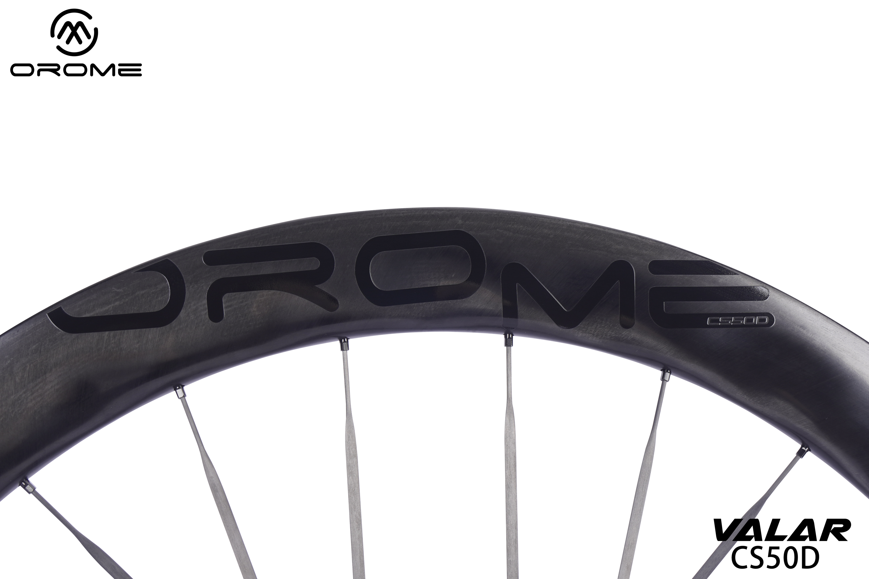 OROME VALAR CS50D 50mm Wave Aero Carbon Disc Wheelset