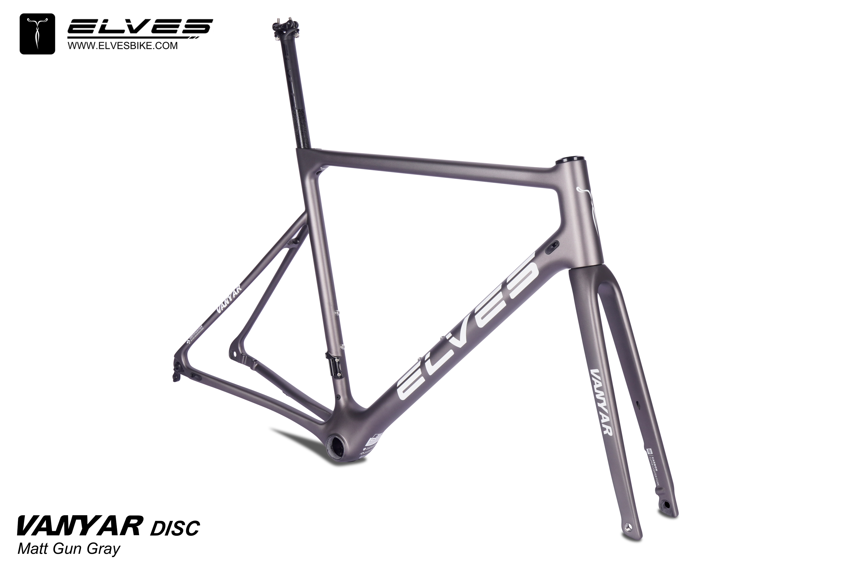 2022 NEW ELVES VANYAR DISC the Lightweight 760g road bike frame