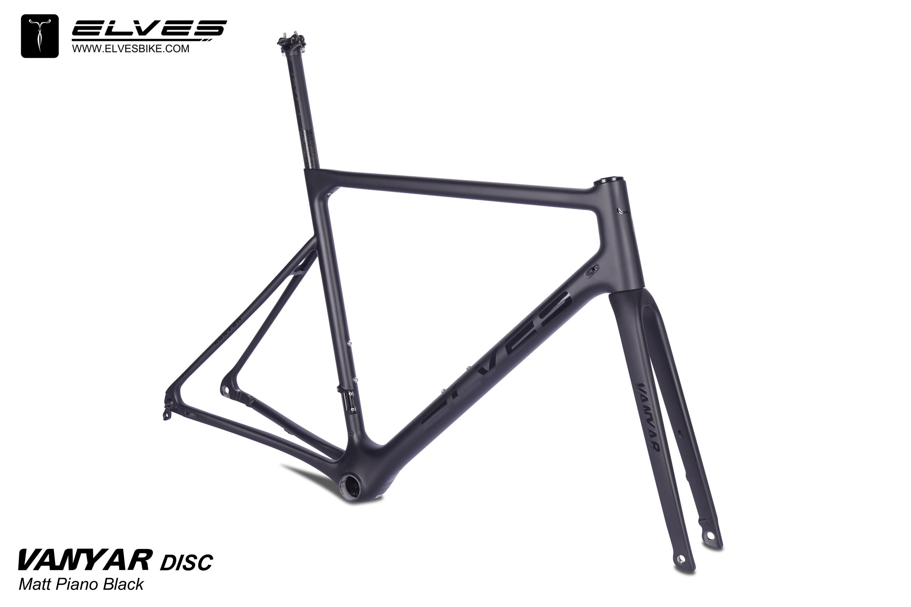 2022 ELVES VANYAR Full Carbon DISC Road  Framesets, Superlight Disc Road Frame