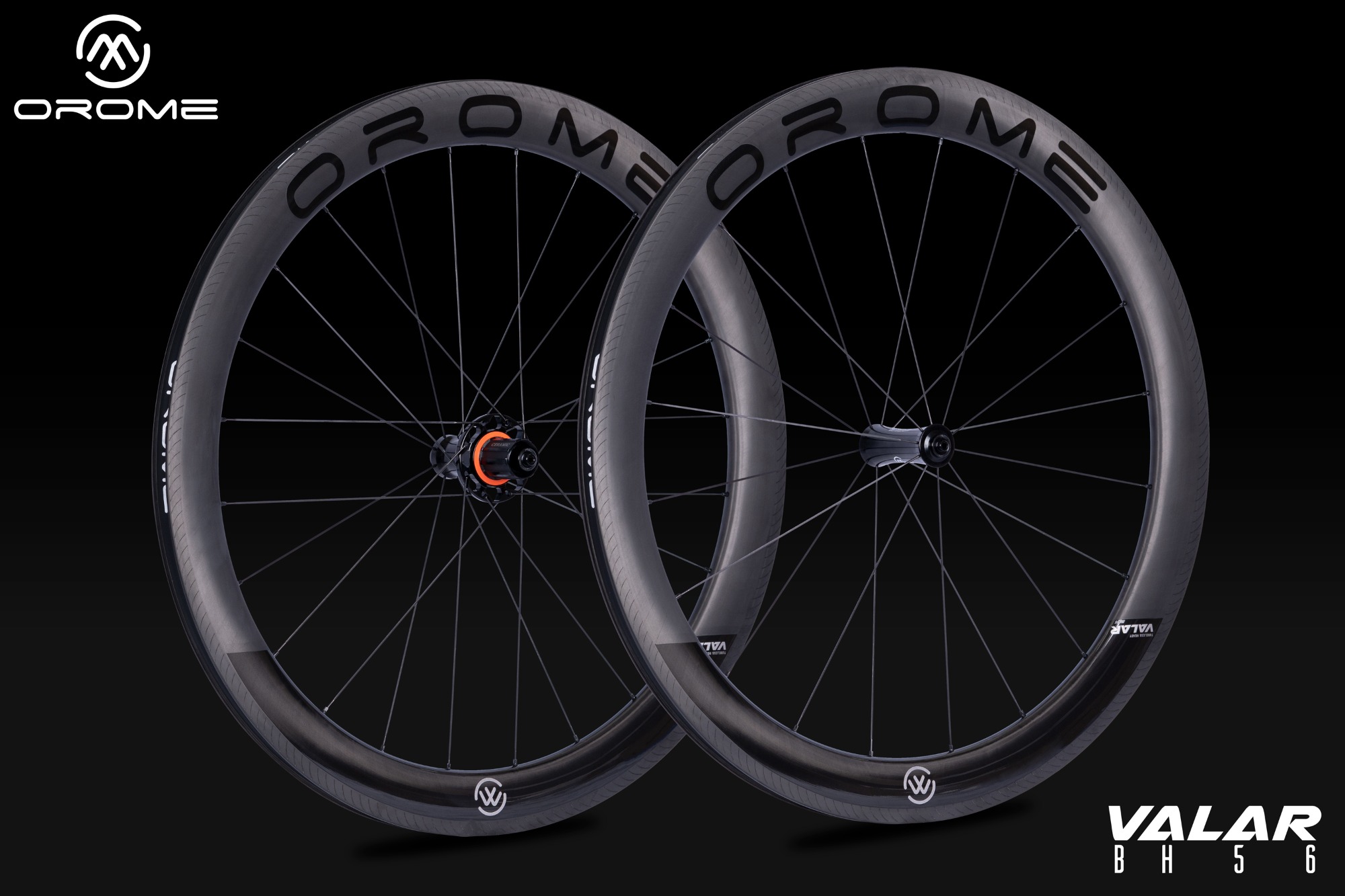 OROME Valar BH45D Disc Brake Road Carbon Wheelsets.