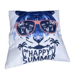 Digital printing cushion Happy Summer