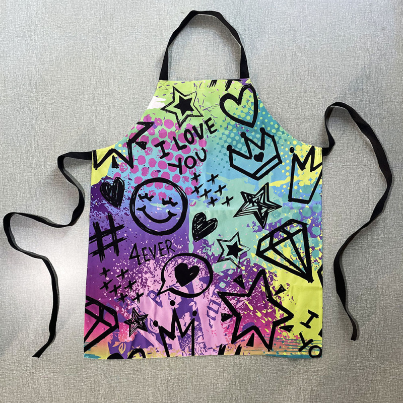 Custom printing apron