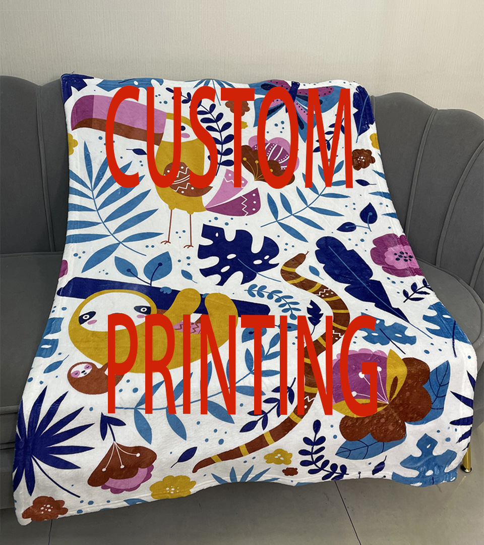 Printing Flannel blanket